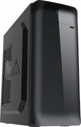 Gabinete Acteck NIALL GI004, Midi-Tower, ATX/Micro-ATX/Mini-ITX, USB 2.0/3.0, con Fuente de 500W, sin Ventiladores Instalados, Negro  