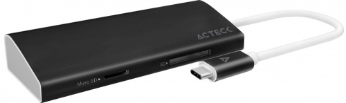 Acteck Docking Station C700 USB-C, 2x USB 3.0, 1x HDMI/1x RJ-45, Negro 