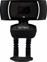Acteck Webcam W110, 1MP, 1280 x 720 Pixeles, USB 2.0, Negro 