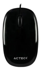 Mouse Acteck Óptico ENTRY 110, Alámbrico, USB, 1000DPI, Negro 