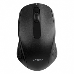Mouse Acteck Óptico Optimize MI240, Inalámbrico, USB, 1200DPI, Negro 