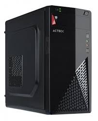 Gabinete Acteck AC-929035 con Ventana, Micro ATX/Mini-ITX, 1x USB, incluye Fuente de 500W, Negro 