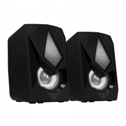 Acteck Bocina X900, Alámbrico, 2.0, 6W RMS, USB, Negro 