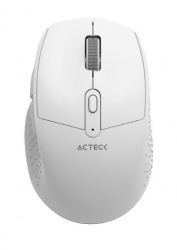 Mouse Ergonómico Acteck Óptico Optimize Ergo MI680, Inalámbrico, USB-A, 1600DPI, Blanco 