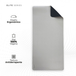 Mousepad Acteck Vibe Leather TP670, 90x40cm, Gris 