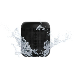 Acteck Bocina Glee Mini AP420, Bluetooth, Inalámbrico, 5 RMS, USB C, Negro - Resistente al Agua 