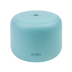Acteck Bocina Glee Tiny AP410, Bluetooth, Inalámbrico, 5W RMS, USB C, Azul 