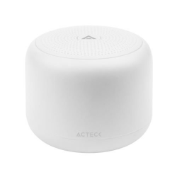 Acteck Bocina Glee Tiny AP410, Bluetooth, Inalámbrico, 5W RMS, USB C, Blanco 