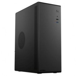 Gabinete Acteck Neuss GI480, Micro-Tower, Micro-ATX/Mini-ITX, USB 2.0/3.0, con Fuente de 450W, sin Ventiladores Instalados, Negro  