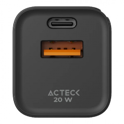 Griffin Cargador De Pared Y Cable USB-C A Lightning PD 20W - Negro - El