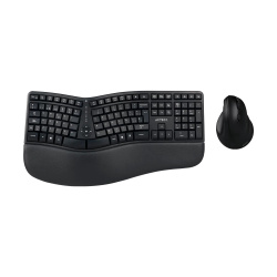 Kit de Teclado y Mouse Acteck Creator Virtuos Fitt MK770, Inalámbrico, RF Inalámbrico, Negro (Español) 