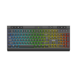 Teclado Gamer Acteck Aurean Pro TA477G, Alámbrico, USB, Negro 