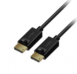 Acteck Cable DisplayPort DD422 DisplayPort Macho - DisplayPort Macho, 1.8 Metros, Negro 