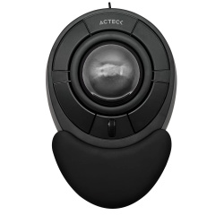 Mouse Ergonómico Acteck Virtuos Art X MI787, Alámbrico, Óptico, 1.600DPI, USB-A, Negro 