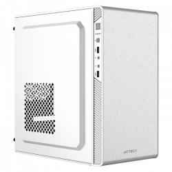 Gabinete Acteck Performance II GI215, Midi-Tower, Micro-ATX/Mini-ITX, USB 2.0, con Fuente de 500W, sin Ventiladores Instalados, Blanco 