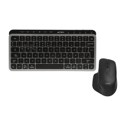 Kit de Teclado y Mouse Acteck Creator Krea MK750, Inalámbrico, RF Inalámbrico/Bluetooth, Negro, Español 