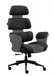 Acteck Silla Luxor Ultra EC870 , Respaldo de Malla, Negro/Gris 