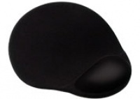 Mousepad Acteck con Descansa Muñecas de Gel, 21x27cm, Grosor 2.5mm, Negro 