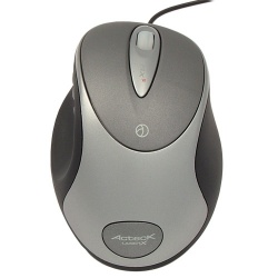 Mouse Acteck Láser AM-RX5, Alámbrico, USB, 1600DPI, Azul o Gris 