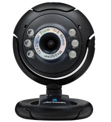 Acteck Webcam ATW-750, 2MP, 450 x 450 Pixeles, USB, Negro 
