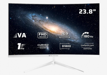 Monitor Gamer Curvo Acteck Andromeda MAG24Y LED 23.8