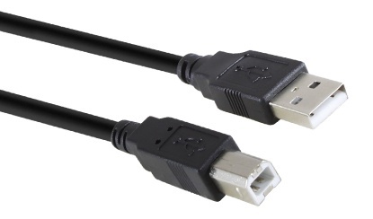 Acteck Cable USB A Macho - USB B Macho, 1.8 Metros, Negro 