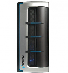 Gabinete Acteck, ACG-T9400 Thorx, 600W, 24P, 2Sata, Color Plata/Negro 