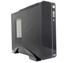 Gabinete Acteck Bern Slim TD-510, Mini-Tower, Micro-ATX/Mini-ITX, USB 3.0, con Fuente de 500W, sin Ventiladores Instalados, Negro 