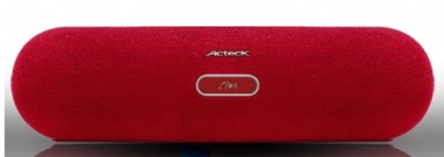 Acteck Bocina Bluetooth NFC Xplotion, Inalámbrico, Rojo 