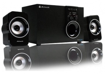 Acteck Bocinas con Subwoofer AXF-390, Alámbrico, 2.1, 120W RMS, Negro 