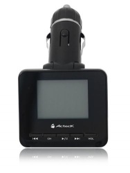 Acteck Transmisor Transbit FM/SD/USB TF-450, Alámbrico, Negro 
