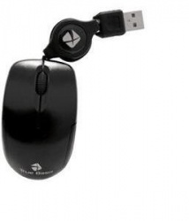 Mini Mouse Acteck Óptico True Basix MOMR-011, Alámbrico, USB, 1000DPI, Negro 