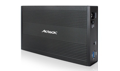 Acteck Gabinete para Disco Duro GD-370, 3.5'', SATA II/III, USB 3.0, Negro 