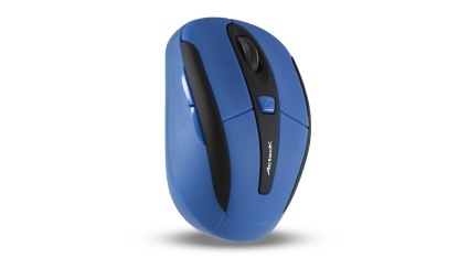 Mini Mouse Acteck Óptico Xplotion 550, Inalámbrico, USB, 1600DPI, Azul 