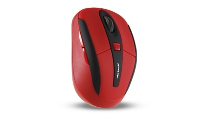 Mini Mouse Acteck Óptico Xplotion 550, Inalámbrico, USB, 1600DPI, Rojo 