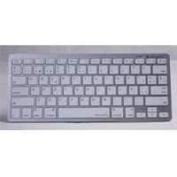 Acteck Mini Teclado para iPad WKTB-002, Bluetooth, Plata 