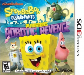 Activision SpongeBob SquarePants: Plankton's Robotic Revenge, Nintendo 3DS (ENG/ESP) 