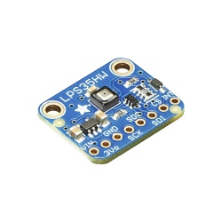 Adafruit Sensor de Presión y Temperatura LPS35HW, 3,3/5V, Arduino, Azul 