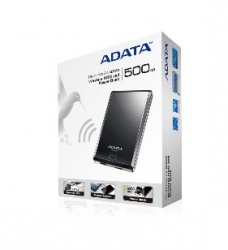 Disco Duro Externo Adata AE800 Inalámbrico 500GB, USB 3.0, SATA, Negro - para Mac/PC 