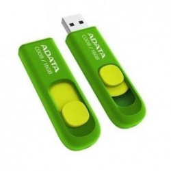 Memoria USB Adata C008, 16GB, USB 2.0, Verde 