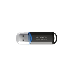 Memoria USB Adata Flash C906, 64GB, USB 2.0, Negro 