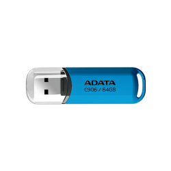 Memoria USB Adata C906, 64GB, USB 2.0, Azul 