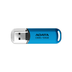 Memoria USB Adata C906, 64GB, USB 2.0, Azul 
