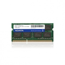 Memoria RAM Adata DDR3, 1333MHz, 4GB, SO-DIMM 