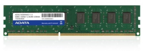 Memoria RAM Adata DDR3 Serie Premier, 1600MHz, 8GB, CL11 