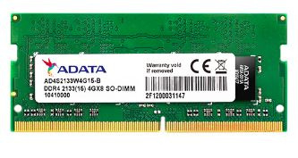 Memoria RAM Adata DDR4, 2133MHz, 16GB, SO-DIMM 