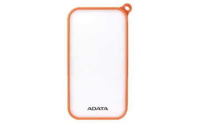 Cargador Portátil Adata PowerBank D8000L, 8000mAh, Naranja/Blanco 