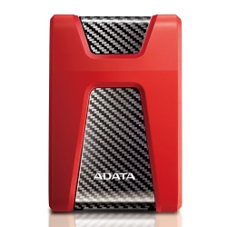 Disco Duro Externo Adata HD650, 2.5'', 1TB, USB 3.1, Rojo - para Mac/PC 