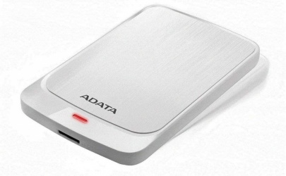 Disco Duro Externo Adata HV320, 1TB, USB 3.1, Blanco - para Mac/PC 