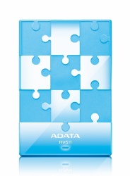 Disco Duro Externo Adata HV611 2.5'', 1TB, USB 3.0, Azul 